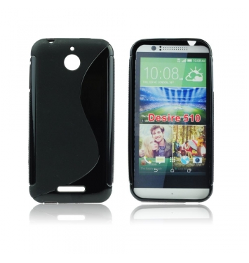 Puzdro gumené S-CASE HTC DESIRE 510 čierne
