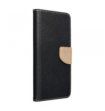 Fancy Book case for SAMSUNG A54 5G black / gold