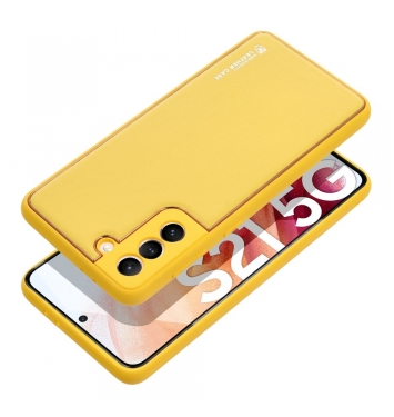LEATHER Case for SAMSUNG Galaxy A23 5G yellow