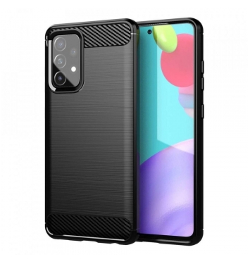 CARBON Case for SAMSUNG Galaxy A52 5G / A52 LTE ( 4G ) / A52S black