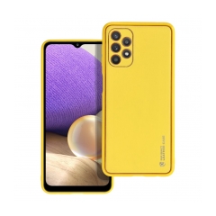 LEATHER Case for SAMSUNG Galaxy A32 5G yellow