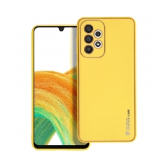 LEATHER Case for SAMSUNG Galaxy A33 5G yellow