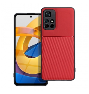 NOBLE Case for XIAOMI POCO M4 PRO 5G / Redmi Note 11T 5G / Redmi Note 11S 5G red