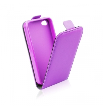 Puzdro flip flexi Samsung Galaxy S5 fialové