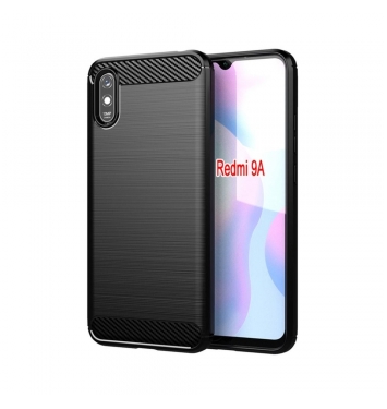 CARBON Case for XIAOMI Redmi 9A / 9AT black