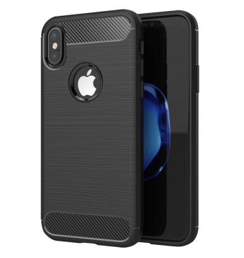 CARBON Case for IPHONE XS black