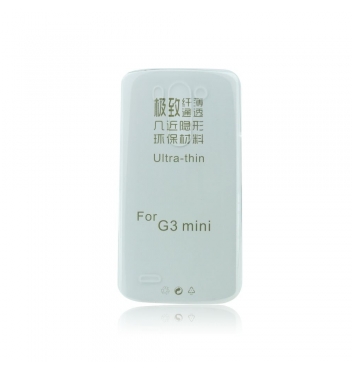 Silikónový 0,3mm zadný obal na LG G3 mini transparent