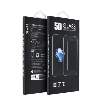 5D Full Glue Tempered Glass - for Samsung Galaxy A22 4G black