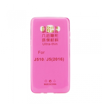 Silikónový 0,3mm zadný obal na Samsung Galaxy J5 (2016) pink