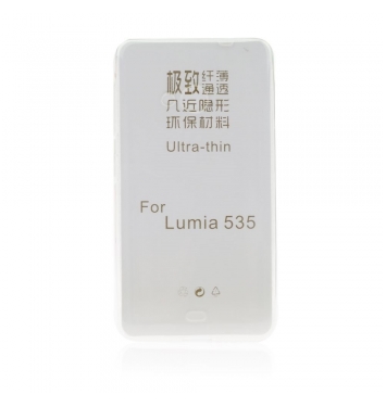 Silikónový 0,3mm zadný obal na MICR Lumia 640XL transparent