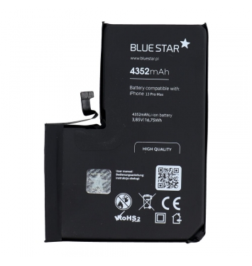 Battery  for Iphone 13 PRO MAX 4352 mAh  Blue Star HQ