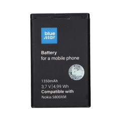 Battery for Nokia 5800 XM/C3-00/N900/X6/5230/Lumia 520/525  1350 mAh Li-Ion (BS) PREMIUM