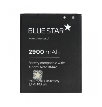 Battery for Xiaomi Mi Note (BM42) 2900 mAh Li-Ion Blue Star