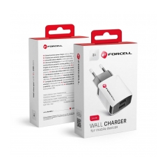 FORCELL Travel Charger Universal 2A with 2xUSB socket