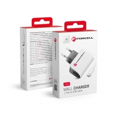 FORCELL Travel Charger Micro USB Universal 1A + cable