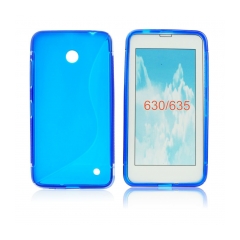 Puzdro gumené  Nokia 630/635 modré