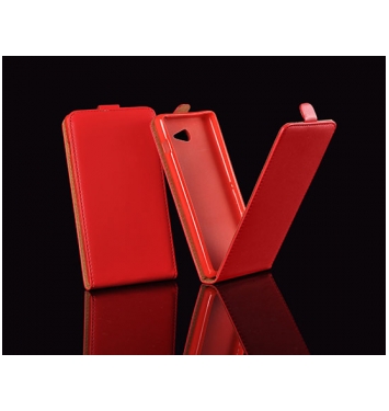 Puzdro flip flexi slim LG F70 (D315) červené