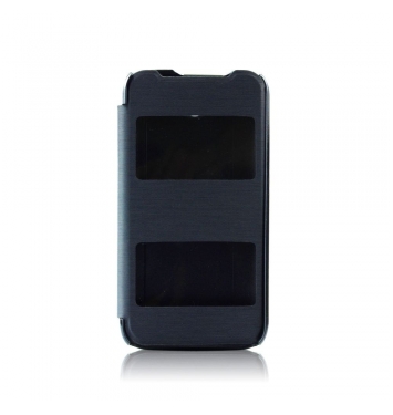 S-VIEW case with window - LG L70 cierne