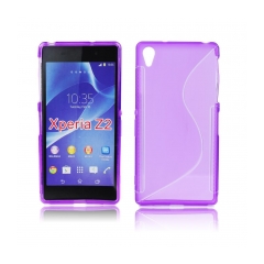 Puzdro gumené na Sony Xperia Z2 fialove