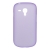 Puzdro tvrdé Samsung i8190 Galaxy S3 Mini  fialová priehľadná.