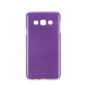 Jelly Case Brush - Samsung Galaxy S7 EDGE (G935) purple