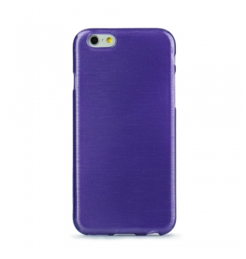 Jelly Case Brush - Samsung Galaxy S6 purple