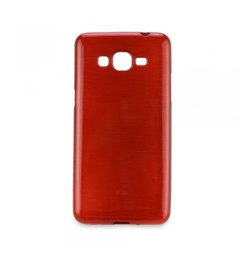 Jelly Case Brush - Samsung Galaxy Grand Prime (G530) red