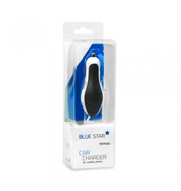 CAR CHARGER Apple iPHO 5/6/6s NEW BLUE STAR 2