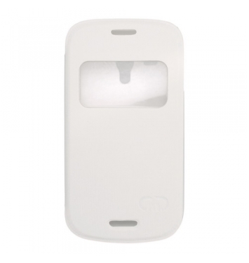 Puzdro knižkové flip Samsung i8190 Galaxy S3 mini  biela