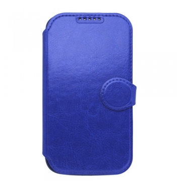 Puzdro knižkové flip Samsung i9500 Galaxy S4  modrá
