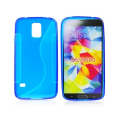 Puzdro gumené  SAMSUNG Galaxy A5 modré