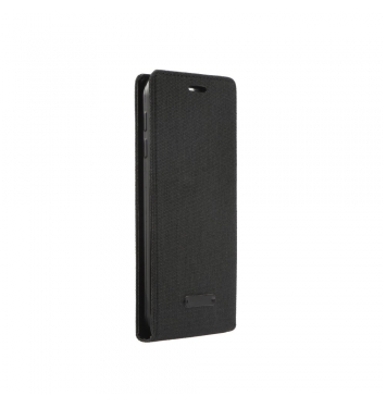 Flip Case Canvas Flexi Samsung Galaxy J1 2016 (SM-J120F) Black