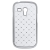 Puzdro tvrdé Samsung i8190 Galaxy S3 mini biela s kamienkami