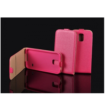 Puzdro flip POCKET slim Samsung G925 Galaxy S6 Edge ružove