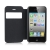 Puzdro knižkové S-view Iphone 4/4S black