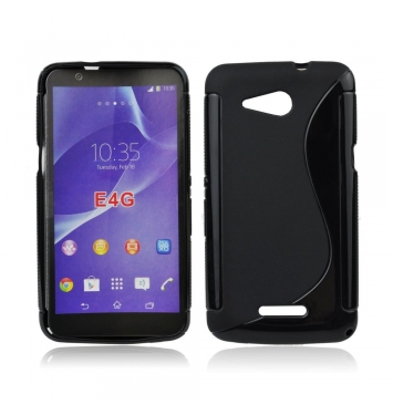 Puzdro gumené S-CASE Sony Xperia E4G čierne